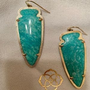 Kendra Scott Amazonite Skylar Earrings